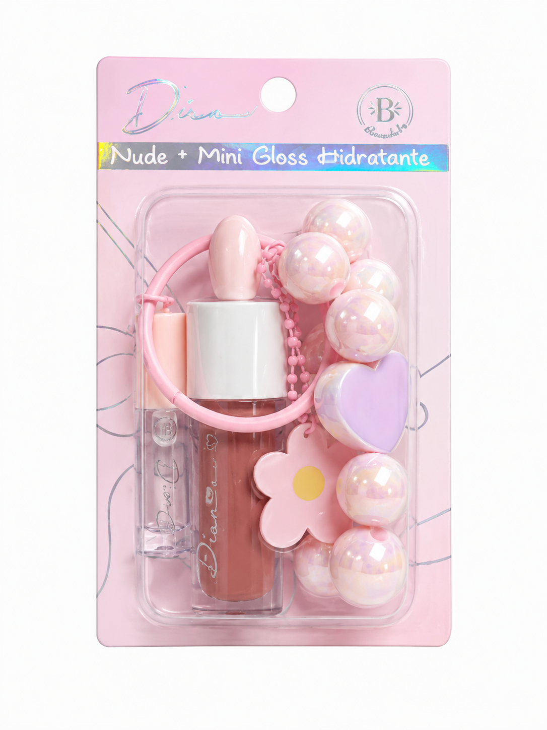 Nude + Mini Gloss Hidratante - BLOOMSHELL