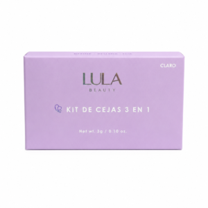 Kit de Cejas 3 en 1 TONO CLARO – LULA